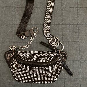 Crossbody studded purse